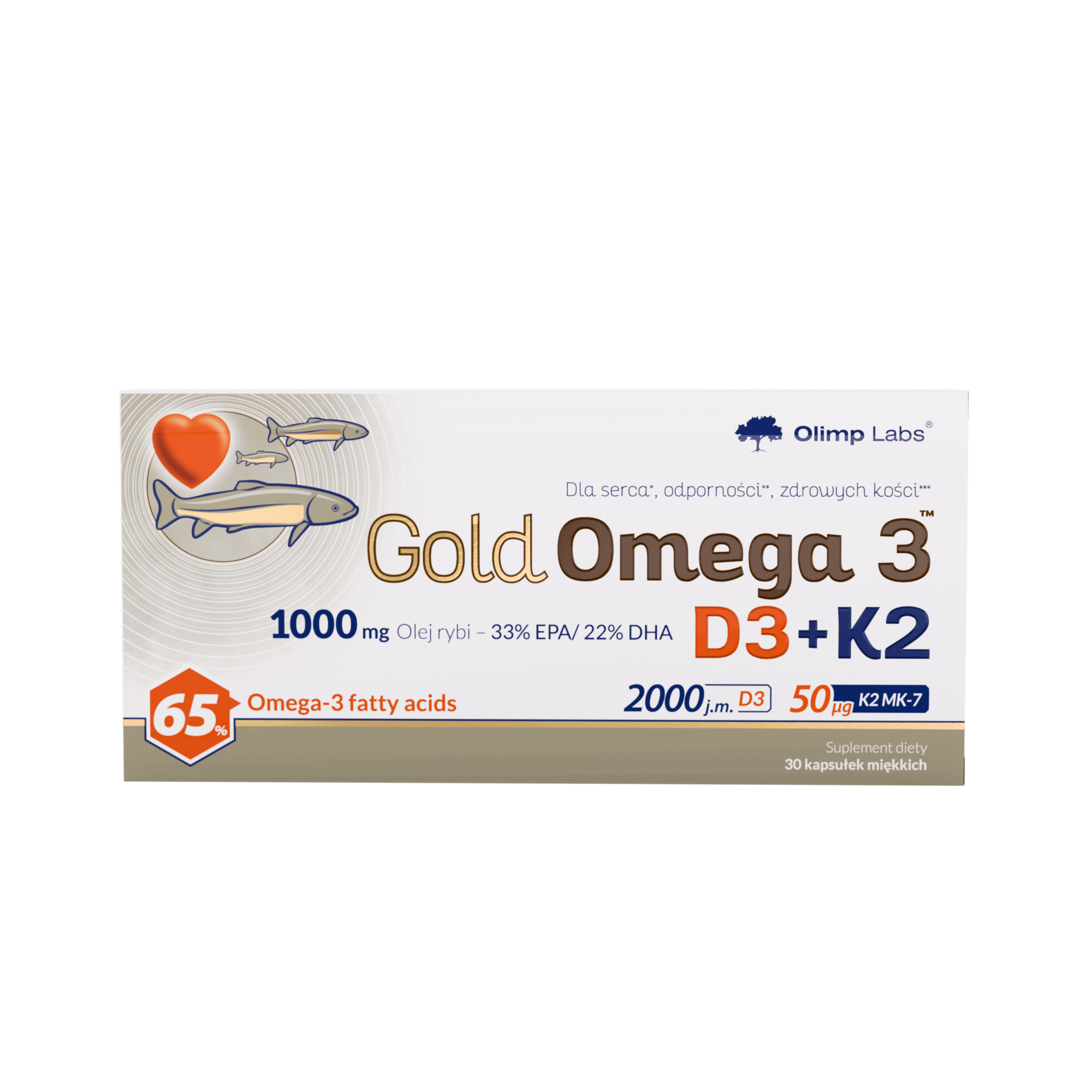 Gold Omega 3 D3 + K2