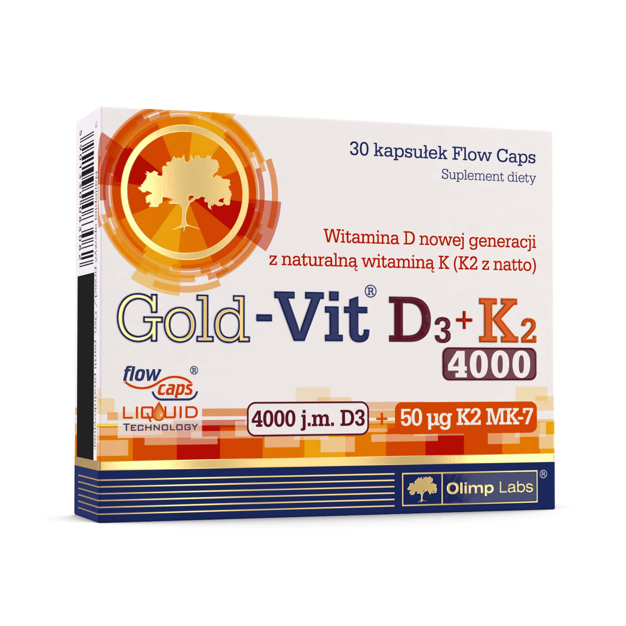 Gold-Vit D3+K2 4000