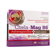 Chela-Mag B6 Ashwagandha + żeń-szeń