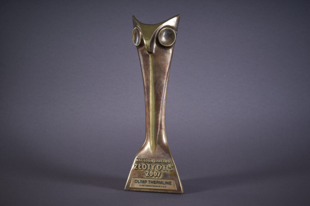 Złoty Otis Nagroda Zaufania 2007r. OLIMP THERMLINE