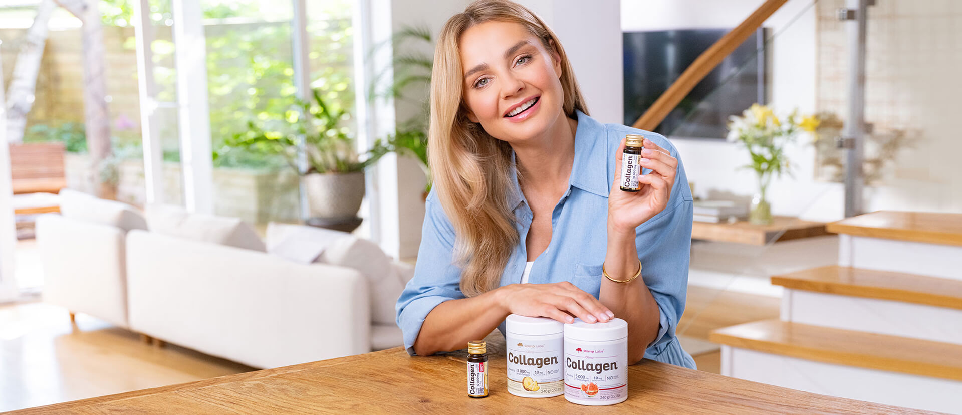 Małgosia Socha ambasadorką linii Olimp Collagen!