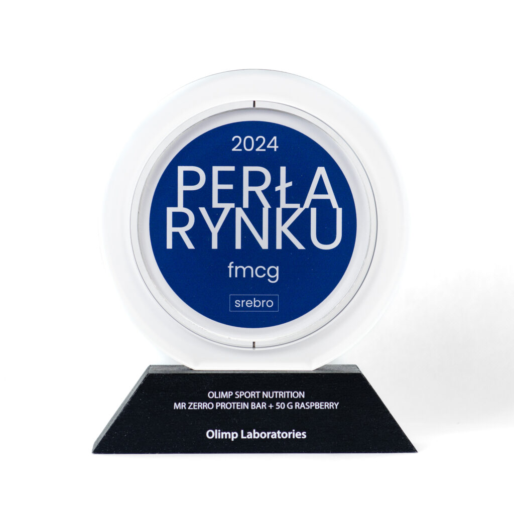 Perła Rynku 2024 Mr. Zerro Protein Bar+ 50g raspberry