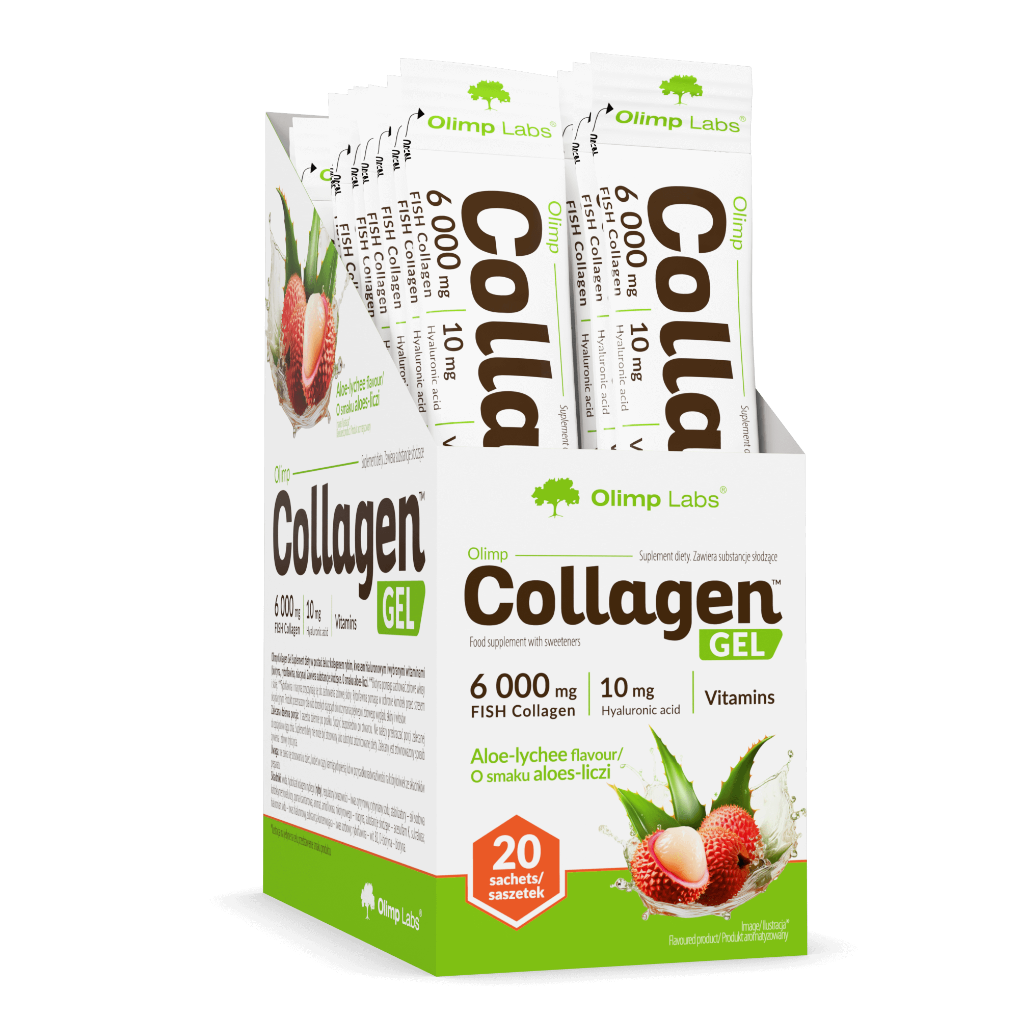 Olimp Collagen gel Aloe-lychee