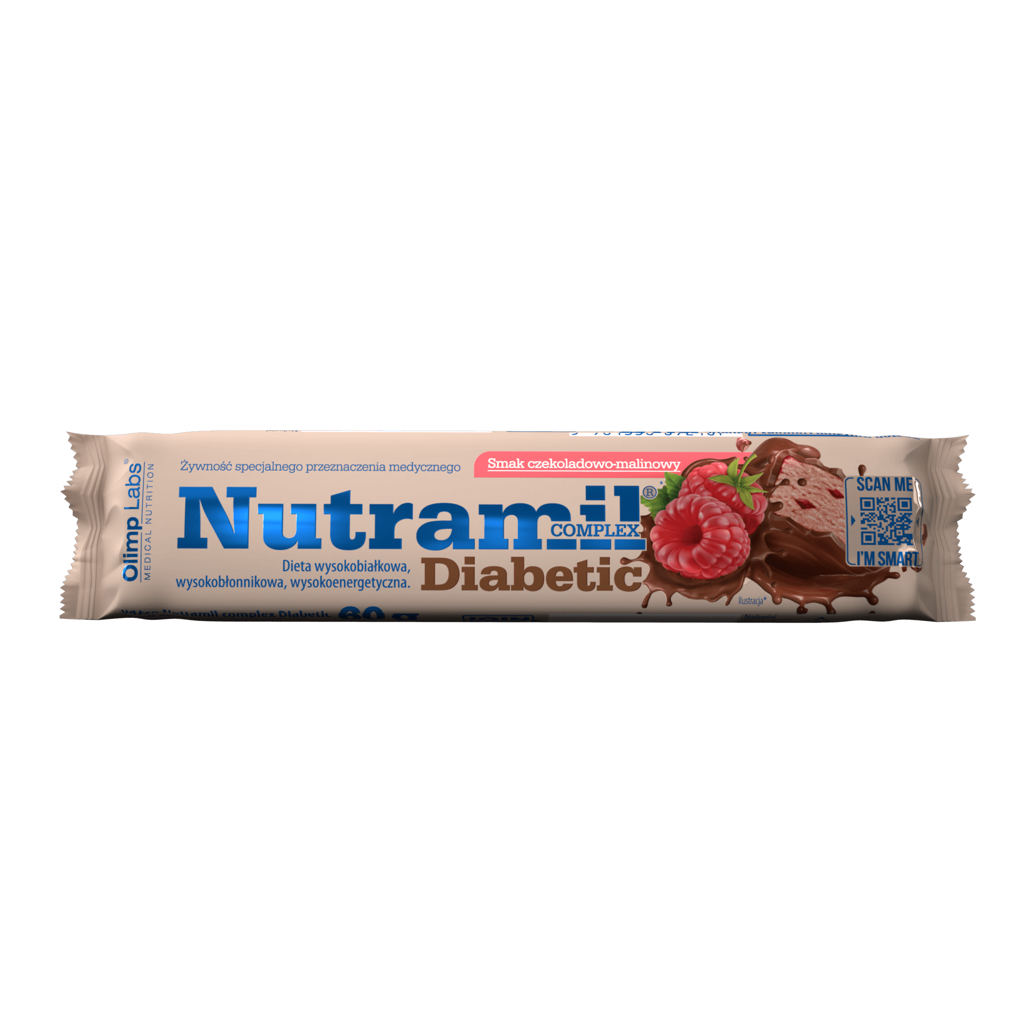 Nutramil complex Diabetic - chocolate-raspberry